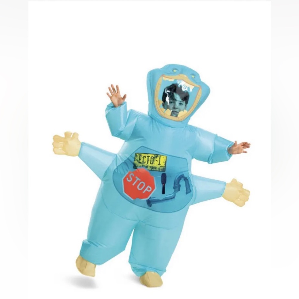 Ghostbusters Inflatable Child Costume - Muncher - Afterlife - One Size Fits Most